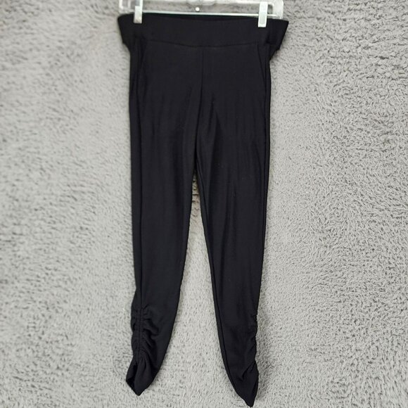 Torrid Pants Womens Medium Black Stretch Mid Rise Leggings - Picture 1 of 9